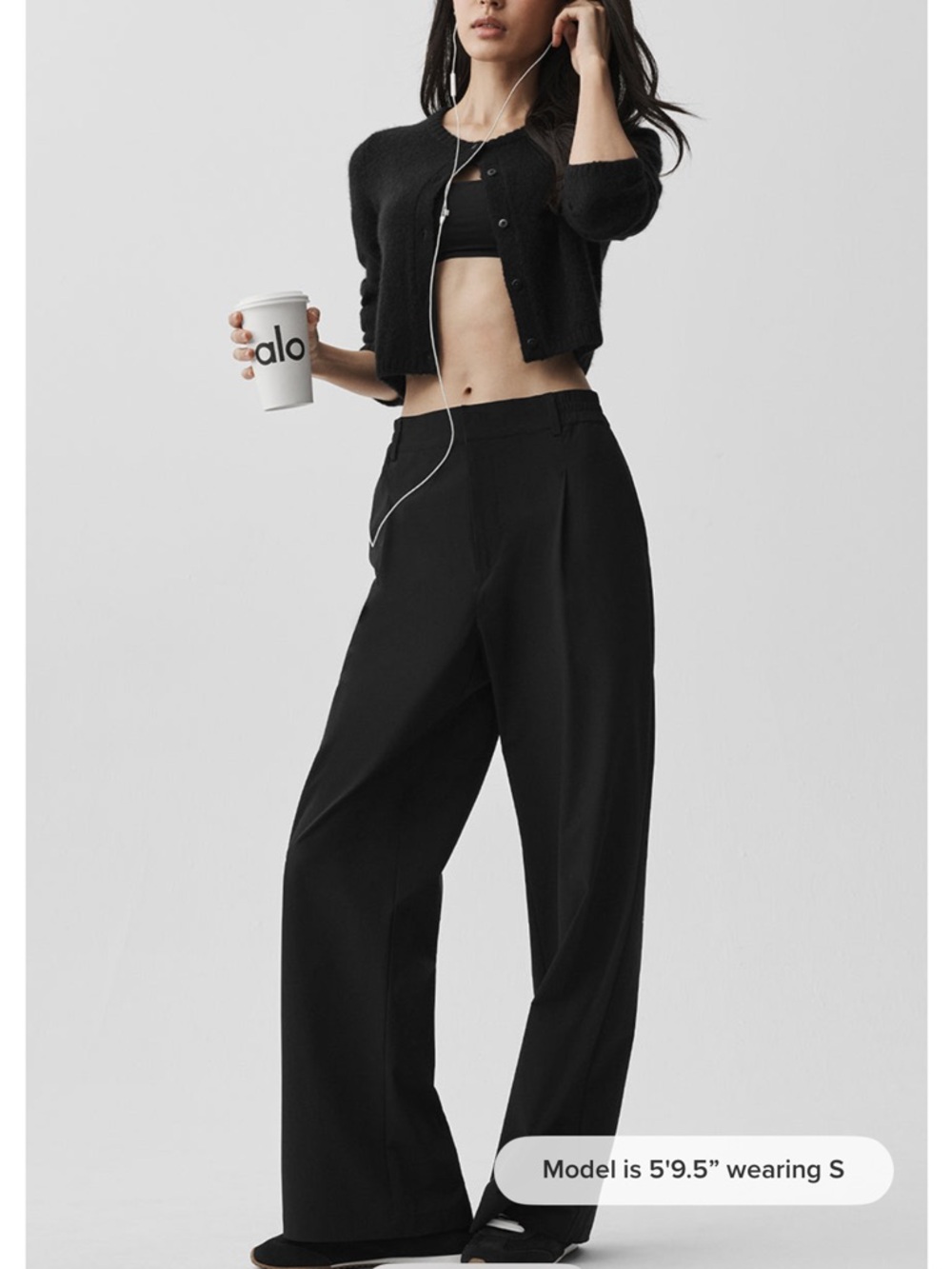 ALO Wide Leg High-Rise Pursuit Pant